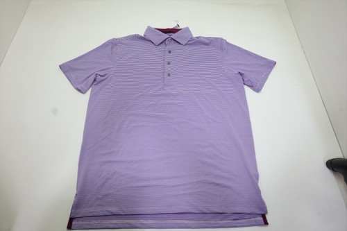Greyson Golf Saranac Polo Mens Size Medium Pink Sky Regular 950B 01248188 New Greyson Golf Saranac Polo Mens Size Medium Pink Sky Regular 950B 01248188 New