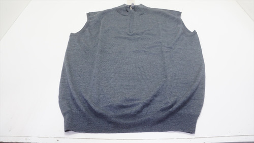 Peter Millar Autumn Vest Merino Wool Sweater Mens Medium Charcoal 1020A Peter Millar Autumn Vest Merino Wool Sweater Mens Medium Charcoal 1020A