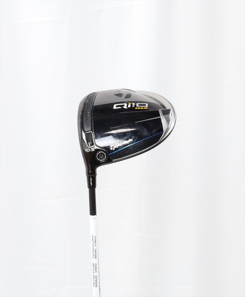 Taylormade Qi10 Max 10.5° Driver Stiff Rogue Silver 60 12102828 Good Left Hand Taylormade Qi10 Max 10.5° Driver Stiff Rogue Silver 60 12102828 Good Left Hand