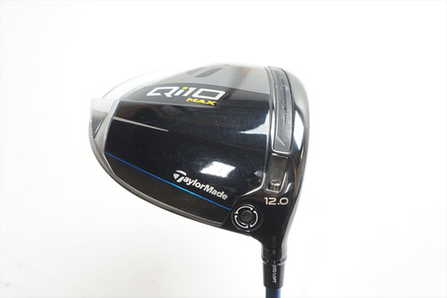 Taylormade Qi10 Max 12° Driver Stiff Flex Even Flow Riptide Cb 6.0 60G Good Taylormade Qi10 Max 12° Driver Stiff Flex Even Flow Riptide Cb 6.0 60G Good