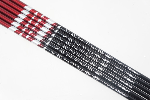 New Fujikura OEM Ventus TR Red 6-R 67g Regular 41.5" 6pc Iron Shaft Set .370 New Fujikura OEM Ventus TR Red 6-R 67g Regular 41.5" 6pc Iron Shaft Set .370