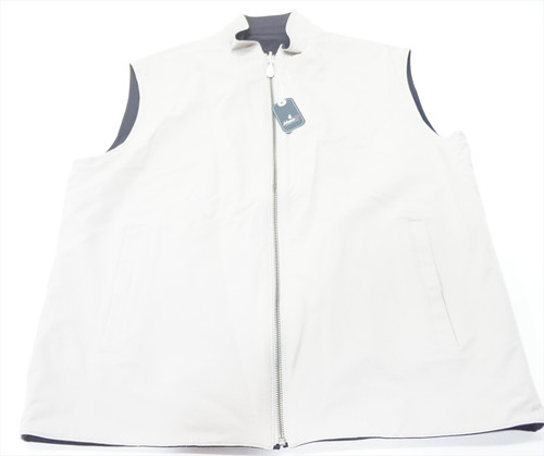 NEW Johnnie-O Golf Reversible Stears Vest Mens Size Medium Light Grey 968A 01203450 NEW Johnnie-O Golf Reversible Stears Vest Mens Size Medium Light Grey 968A 01203450