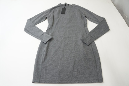NEW Greyson Nova Melange Mock Neck Dress Womens Small Smoke 1052B 01269506 NEW Greyson Nova Melange Mock Neck Dress Womens Small Smoke 1052B 01269506