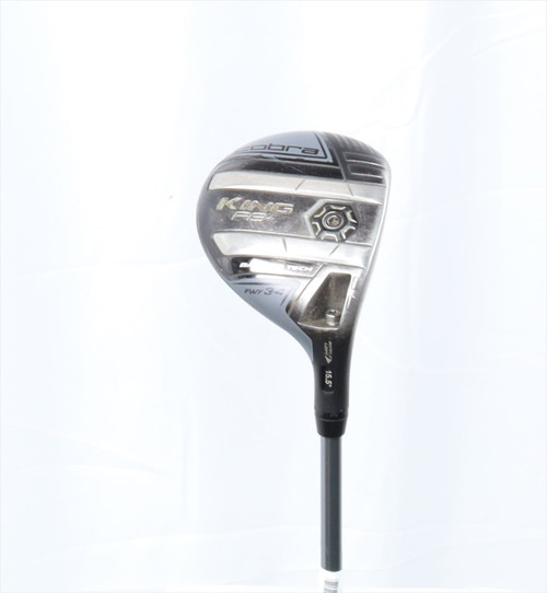 Cobra King F8+ Grey/Black 18.5° 5 Fairway Wood Extra Stiff Vlct-Sp 1285929 Good Cobra King F8+ Grey/Black 18.5° 5 Fairway Wood Extra Stiff Vlct-Sp 1285929 Good