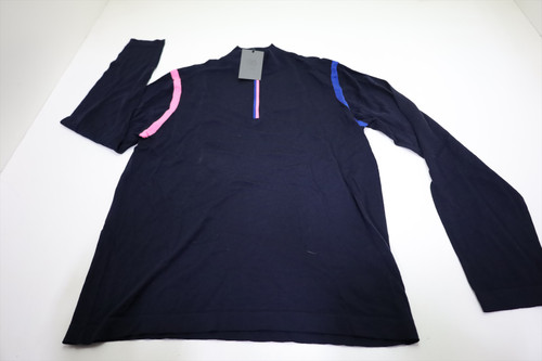 G/Fore Wool Sweater Mens Size Medium Twilight 1/4 Zip Sweater 910C New 01291076 G/Fore Wool Sweater Mens Size Medium Twilight 1/4 Zip Sweater 910C New 01291076