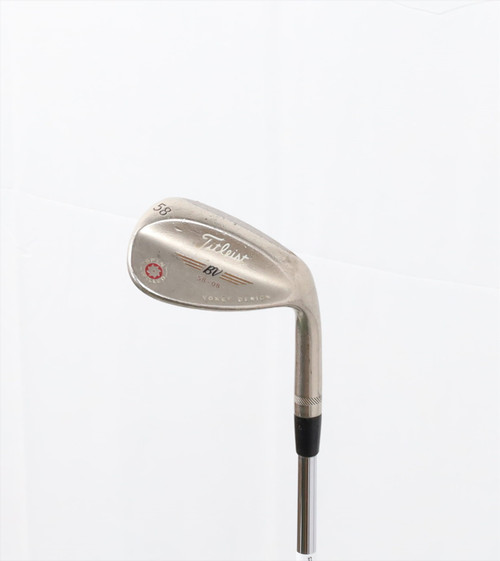 Titleist Vokey Tour Chrome Wedge 58°-8 Wedge Stock Stl 1289349 Good Titleist Vokey Tour Chrome Wedge 58°-8 Wedge Stock Stl 1289349 Good