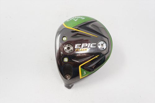 Callaway Epic Flash Sub Zero 15* #3 Fairway Wood Club Head Only 1293720 Lefty Lh Callaway Epic Flash Sub Zero 15* #3 Fairway Wood Club Head Only 1293720 Lefty Lh