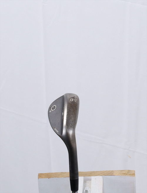 Titleist Vokey Sm5 Raw Black Wedge 58°-7 S-Grind Wedge True Temper 12243691 Good Titleist Vokey Sm5 Raw Black Wedge 58°-7 S-Grind Wedge True Temper 12243691 Good