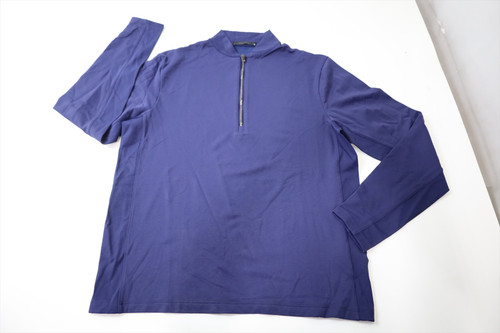 Greyson Siasconset 1/4 Zip Pullover Mens Size Medium Deep Blue 799C New 01289133 Greyson Siasconset 1/4 Zip Pullover Mens Size Medium Deep Blue 799C New 01289133