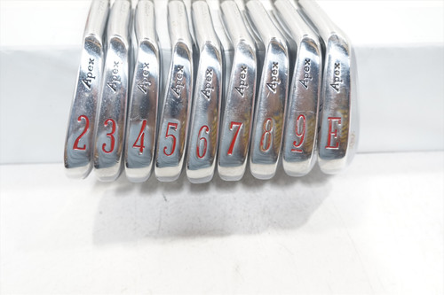 Ben Hogan Apex Iron Set 2-Pw Stiff Flex Apex Steel Plus 1" 1211739 Excellent * Ben Hogan Apex Iron Set 2-Pw Stiff Flex Apex Steel Plus 1" 1211739 Excellent *