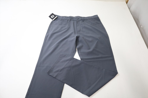 FootJoy Moxie 5 Pocket Performance Pants Mens Size W34 L32 Charcoal 870C New FootJoy Moxie 5 Pocket Performance Pants Mens Size W34 L32 Charcoal 870C New