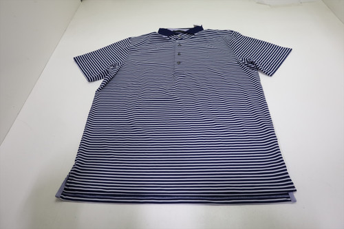 Greyson Hancock Stripe Polo Mens Size Medium Blue/Arctic 880C New 01291160 Greyson Hancock Stripe Polo Mens Size Medium Blue/Arctic 880C New 01291160