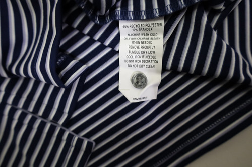 GREYSON グレイソン　人気のHANCOCK STRIPE POLO　M Greyson Hancock Stripe Polo Mens Size Medium Blue/Arctic