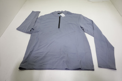Greyson Siasconset 1/4 Zip Pullover Mens Size Medium Moonstone 996F New 01295462 Greyson Siasconset 1/4 Zip Pullover Mens Size Medium Moonstone 996F New 01295462