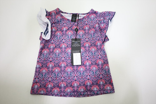 Greyson Youth Nouveau Floral Sophia Top Polo Girls Size 5 951C 01297046 Greyson Youth Nouveau Floral Sophia Top Polo Girls Size 5 951C 01297046