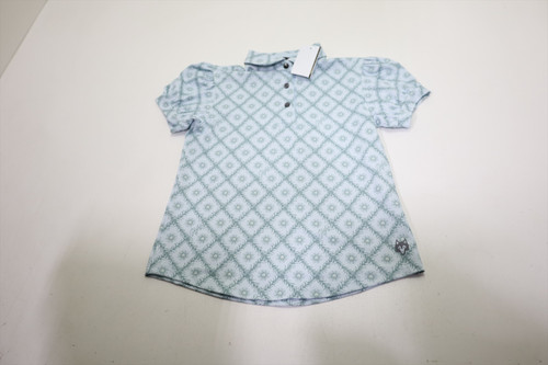 Greyson Moroccan Sun Youth Scarlett Polo Girls Size 5 Mineral Mist 951C 01297053 Greyson Moroccan Sun Youth Scarlett Polo Girls Size 5 Mineral Mist 951C 01297053