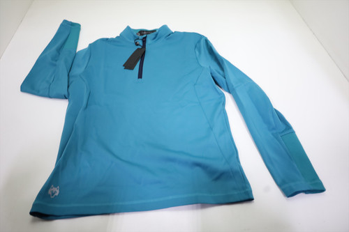 Greyson Golf Sequoia 1/4 Zip Pullover Mens Size Medium Cyano 996F New 01295471 Greyson Golf Sequoia 1/4 Zip Pullover Mens Size Medium Cyano 996F New 01295471