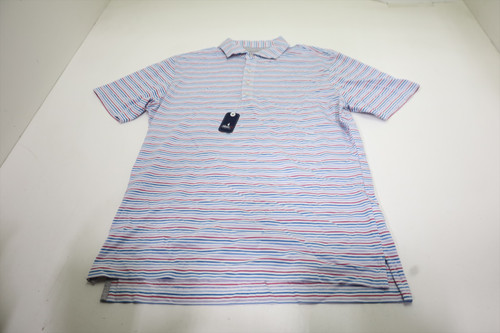 Johnnie-O Golf Lynch_SMS Polo Mens Size Medium Dahlia 988F New 01295509 Johnnie-O Golf Lynch_SMS Polo Mens Size Medium Dahlia 988F New 01295509