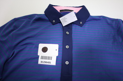 Greyson Golf Natcjez Polo Mens Size Medium Sea Turtle 979E New