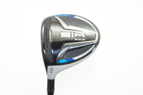 Taylormade Sim Max 15° 3 Fairway Wood Regular Flex Ventus 1027758 Left Hand H45 Taylormade Sim Max 15° 3 Fairway Wood Regular Flex Ventus 1027758 Left Hand H45