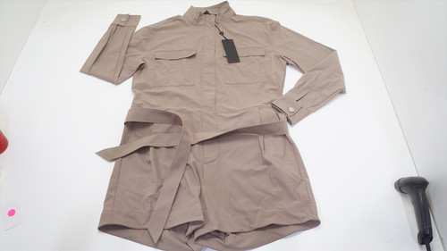 NEW Greyson Evreb Short Junmpsuit Pullover Womens Size Small Clay 1016D 01232760 NEW Greyson Evreb Short Junmpsuit Pullover Womens Size Small Clay 1016D 01232760