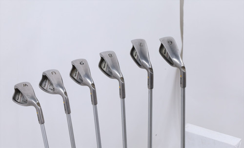 Ping Karsten Yellow Dot Iron Set 6-Pw, Gw Regular Ks 401 Graphite 1301869 Good Ping Karsten Yellow Dot Iron Set 6-Pw, Gw Regular Ks 401 Graphite 1301869 Good