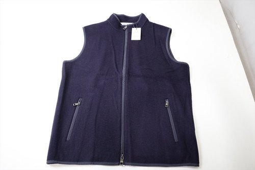 Peter Millar Golf Crown Flex Fleece Vest Mens Size Medium Navy 927E New 01299130 Peter Millar Golf Crown Flex Fleece Vest Mens Size Medium Navy 927E New 01299130