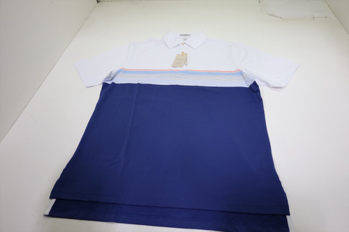 Peter Millar Golf Classic Polo Mens Size Medium WHITE 928B New 01299844 Peter Millar Golf Classic Polo Mens Size Medium WHITE 928B New 01299844
