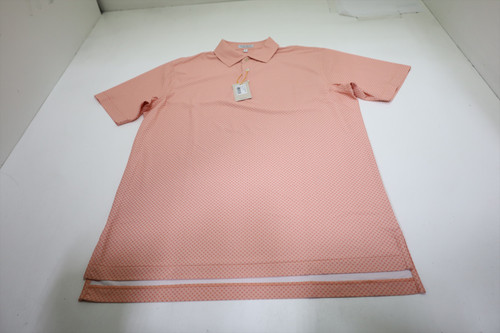 Peter Millar Golf Pattern Polo Mens Size Medium GFRU 920C New 01298797 Peter Millar Golf Pattern Polo Mens Size Medium GFRU 920C New 01298797