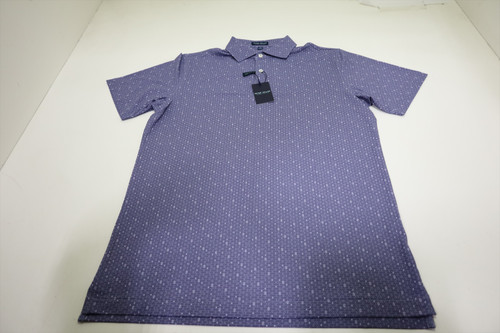 Peter Millar Golf Pattern Polo Mens Size Medium LVFOG 920C New 01298779 Peter Millar Golf Pattern Polo Mens Size Medium LVFOG 920C New 01298779