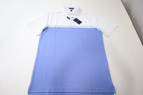 Peter Millar Golf Classic Polo Mens Size Medium WHITE 926D New 01299095 Peter Millar Golf Classic Polo Mens Size Medium WHITE 926D New 01299095