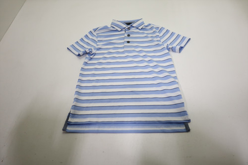Greyson Classic Polo Boys Size Medium Delphinium/Arctic/Falcon 932D New 01300500 Greyson Classic Polo Boys Size Medium Delphinium/Arctic/Falcon 932D New 01300500