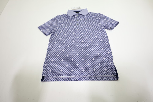 Greyson Youth Two Wolves Micro Polo Boys Size Small Dewberry 953E New 01298179 Greyson Youth Two Wolves Micro Polo Boys Size Small Dewberry 953E New 01298179