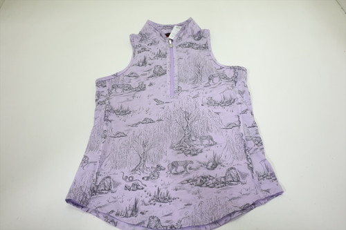 Greyson Willow Toile Vesta Mock Neck Polo Womens Small Lavander 936E 1301429 Greyson Willow Toile Vesta Mock Neck Polo Womens Small Lavander 936E 1301429