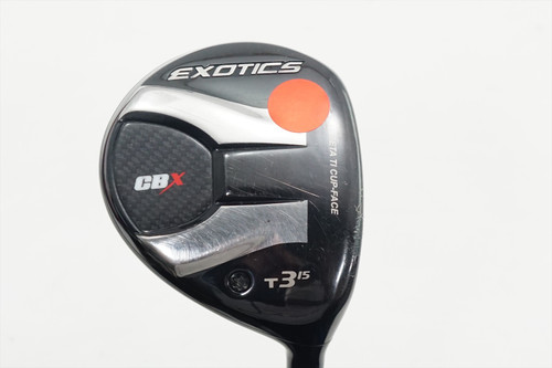 Tour Edge Exotics Cbx 15 Degree 3 Fairway Wood Stiff Flex Graphite 00873910 IO3 Tour Edge Exotics Cbx 15 Degree 3 Fairway Wood Stiff Flex Graphite 00873910 IO3
