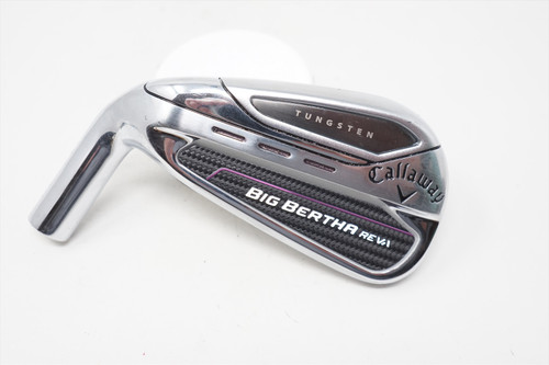 LH Callaway 2023 Big Bertha Reva 27.5* #6 Iron Club Head Only 304688 Left Handed LH Callaway 2023 Big Bertha Reva 27.5* #6 Iron Club Head Only 304688 Left Handed