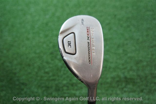 Nickent 3Dx Ironwood Dc 23* 4 Hybrid Graph Stiff Fair Condt Used Golf Club C42 Nickent 3Dx Ironwood Dc 23* 4 Hybrid Graph Stiff Fair Condt Used Golf Club C42