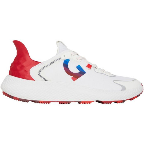 G/FORE Striped Quarter MG4X2 Trainer Shoes Mens Size 12 Poppy HB4-6-34 4995 G/FORE Striped Quarter MG4X2 Trainer Shoes Mens Size 12 Poppy HB4-6-34 4995