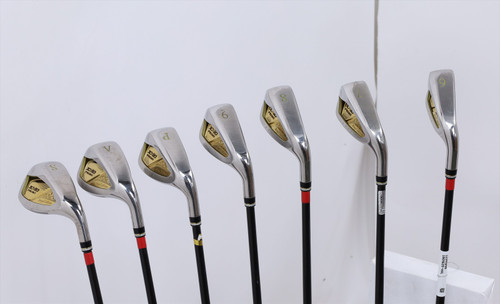 Xxio Prime Royal Edition 5 Iron Set 6-Pw, Aw, Sw Regular Sp-1200K Graphite Good Xxio Prime Royal Edition 5 Iron Set 6-Pw, Aw, Sw Regular Sp-1200K Graphite Good