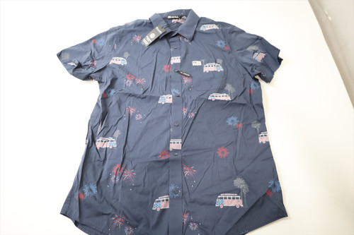 Travis Mathew What Goes Up Polo Mens Size Large Blue Nights 942C New 01301969 Travis Mathew What Goes Up Polo Mens Size Large Blue Nights 942C New 01301969