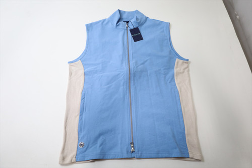 Peter Millar Golf Full Zip Vest Mens Size Medium FNTBL 930C New 01301083 Peter Millar Golf Full Zip Vest Mens Size Medium FNTBL 930C New 01301083