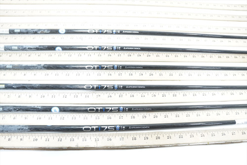 Mitsubishi Oti75 R 75g Regular 34"-36.25" 6P Iron Shaft Set Pulls .335 8613 Mitsubishi Oti75 R 75g Regular 34"-36.25" 6P Iron Shaft Set Pulls .335 8613