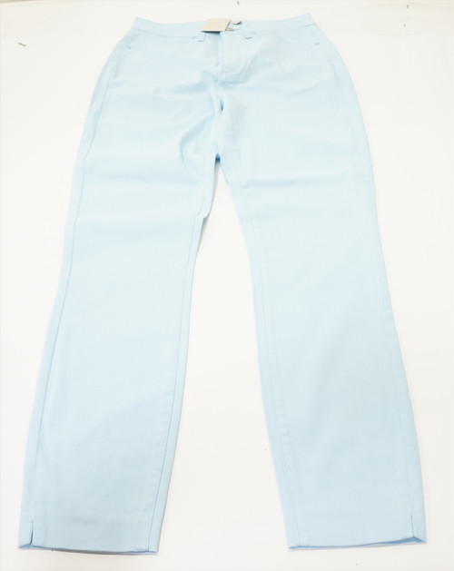 Peter Millar Karlie Stretch Sateen High Rise Pants Womens 4 Light Blue 973D Peter Millar Karlie Stretch Sateen High Rise Pants Womens 4 Light Blue 973D