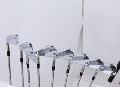 Wilson Staff Model Blade 2024 Iron Set 3-Pw Stiff Dynamic Gold Mint Left Hand Wilson Staff Model Blade 2024 Iron Set 3-Pw Stiff Dynamic Gold Mint Left Hand