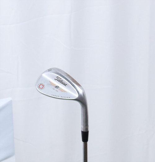 Titleist Vokey Spin Milled Tour Chrome 2009 Wedge 58°-8 Wedge Stock 1271139 Good Titleist Vokey Spin Milled Tour Chrome 2009 Wedge 58°-8 Wedge Stock 1271139 Good