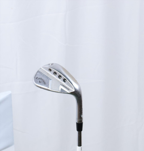 Callaway Jaws Raw Chrome Full Toe Wedge 54°-10 Stiff Dynamic Gold 1292050 Good Callaway Jaws Raw Chrome Full Toe Wedge 54°-10 Stiff Dynamic Gold 1292050 Good