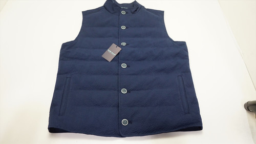 NEW Peter Millar Golf Smith Seersucker Vest Mens Size Medium Navy 949C 01196205 NEW Peter Millar Golf Smith Seersucker Vest Mens Size Medium Navy 949C 01196205