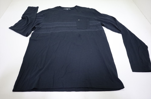 Travis Mathew Hit The Trail Long Sleeve Polo Mens Large Black 960F New 01305217 Travis Mathew Hit The Trail Long Sleeve Polo Mens Large Black 960F New 01305217