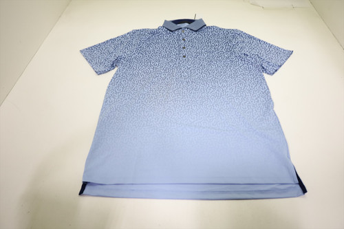 Greyson Golf Ombre Lake Trout Polo Mens Size Medium Delphinium 947C New 01308294 Greyson Golf Ombre Lake Trout Polo Mens Size Medium Delphinium 947C New 01308294