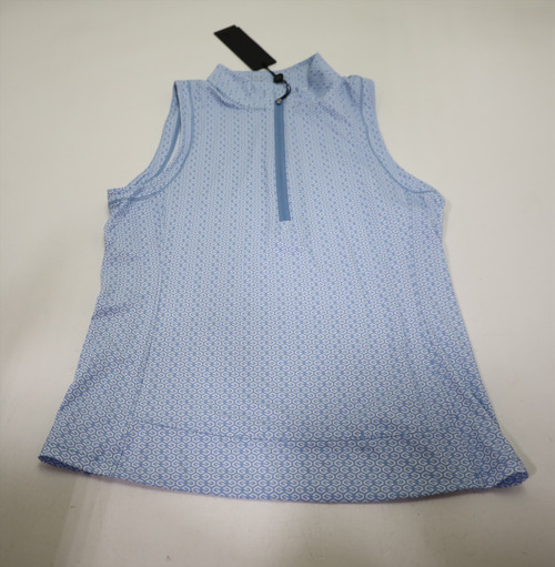 Greyson River Wild Sleeveless Halley Polo Womens Small Wolf Blue 1032H 01307492 Greyson River Wild Sleeveless Halley Polo Womens Small Wolf Blue 1032H 01307492